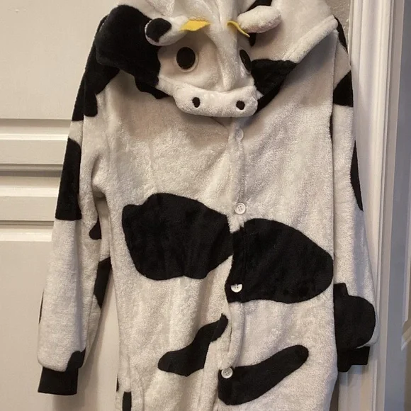 Kids Cow Costume with Hood - Picture 3 of 6
